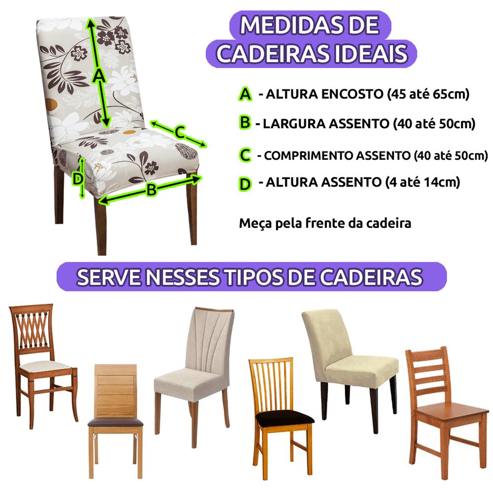 Capa de Cadeira Resistente à Gato Suede- Rosa
