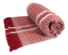 Manta para Sofá Soft- Bali Vermelho